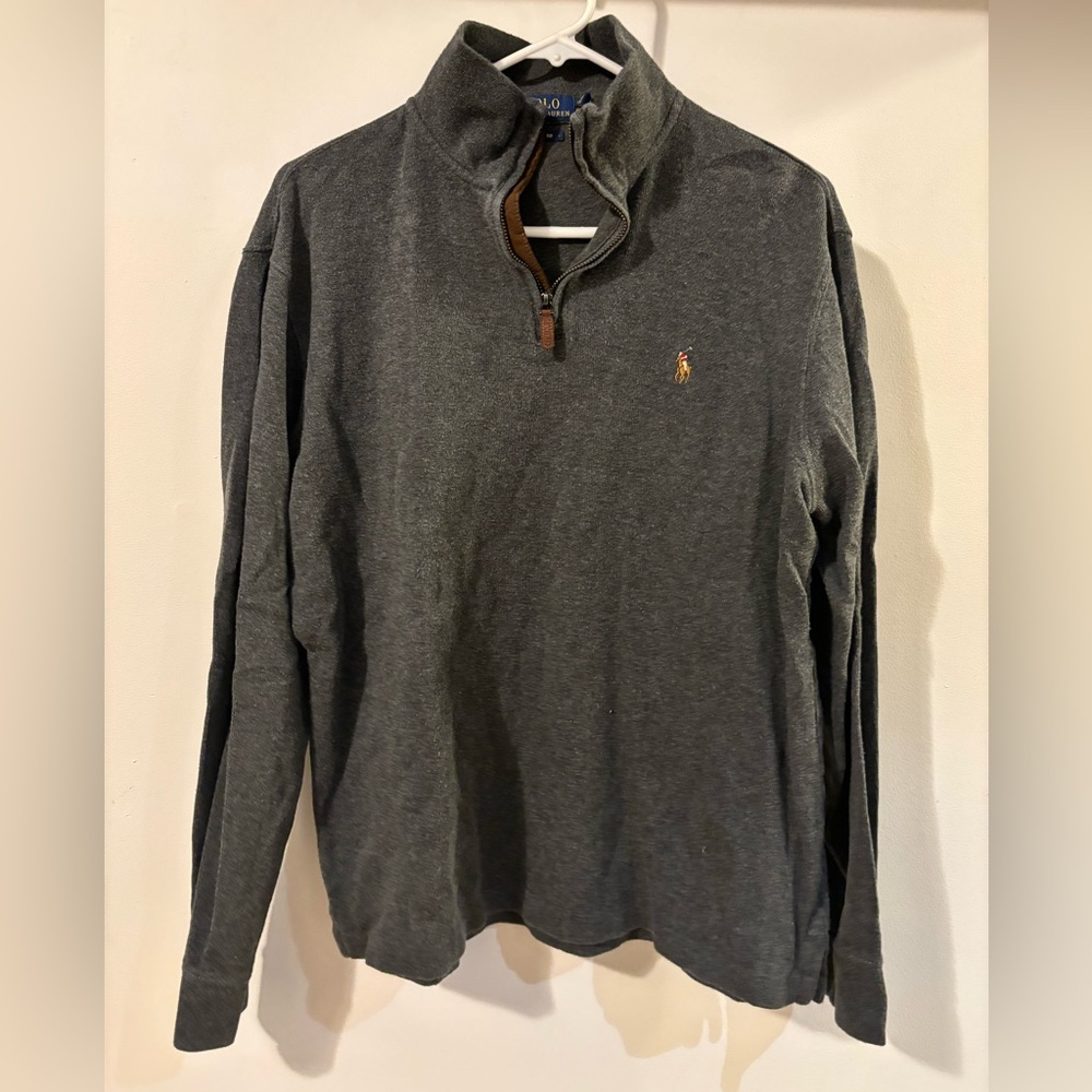 Polo by Ralph Lauren Wool Sweater - Grey - Men’s Medium